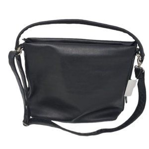 Mia & Luca black shoulder bag w/short & long strap